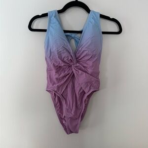 Shade & Shore Women’s Small One Piece Ombré Swimsuit